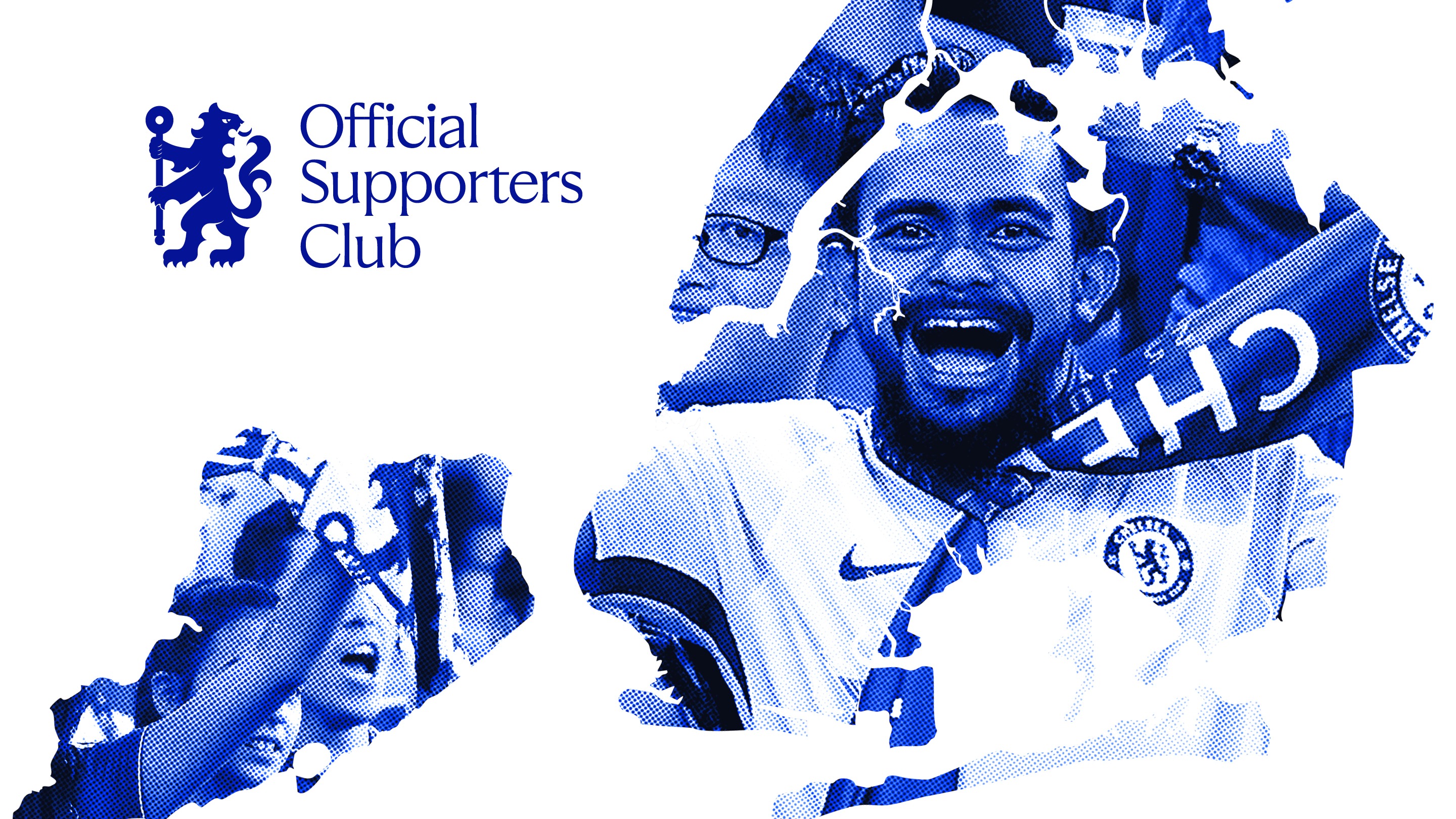 A decorative design for Chelsea Official Supporters Clubs