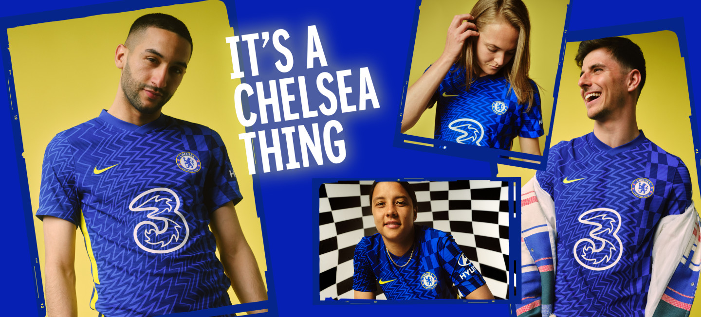 New '60S-Inspired 2021/22 Home Kit Revealed! | News | Official Site |  Chelsea Football Club