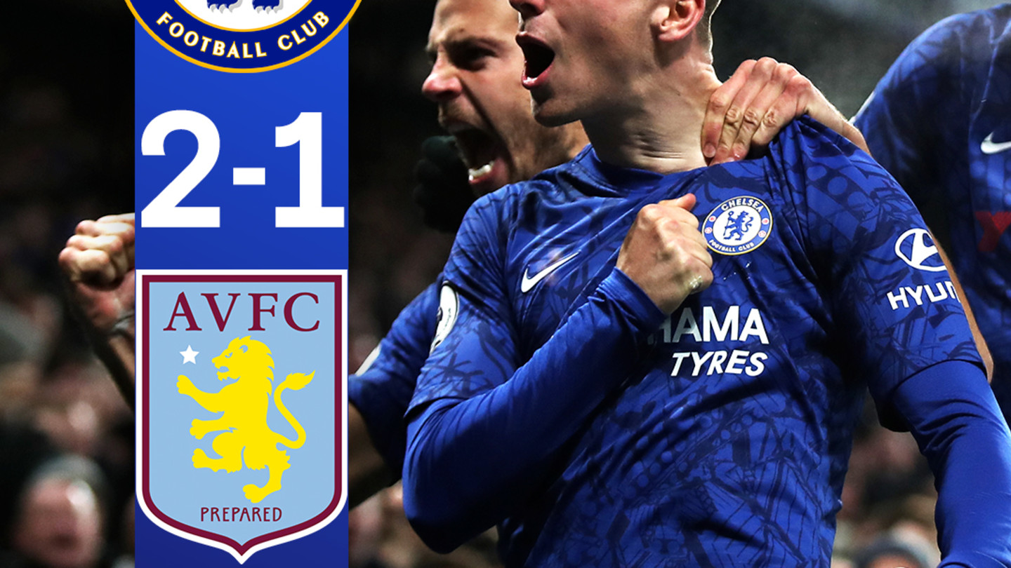 2-1 Aston Villa (H) | Premier League Highlights | Video | Official Site | Chelsea Football Club