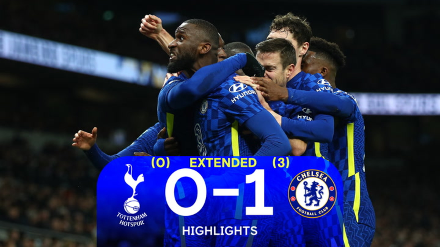 Tottenham Hotspur 0-1 Chelsea (0-3) | Carabao Cup Highlights Video | Official | Chelsea Football Club