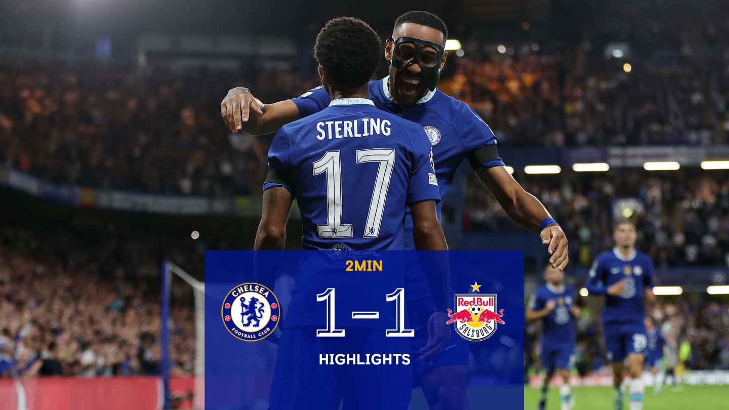 gryde pude albue Chelsea 1-1 RB Salzburg | Champions League Highlights | Video | Official  Site | Chelsea Football Club