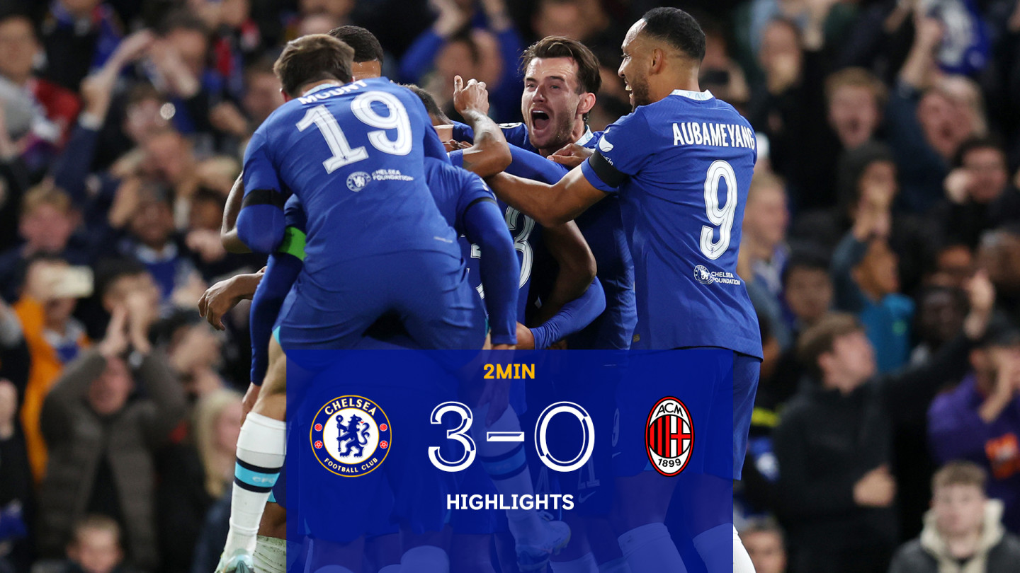 ligegyldighed Perversion Mursten Chelsea 3-0 AC Milan | Champions League Highlights | Video | Official Site  | Chelsea Football Club