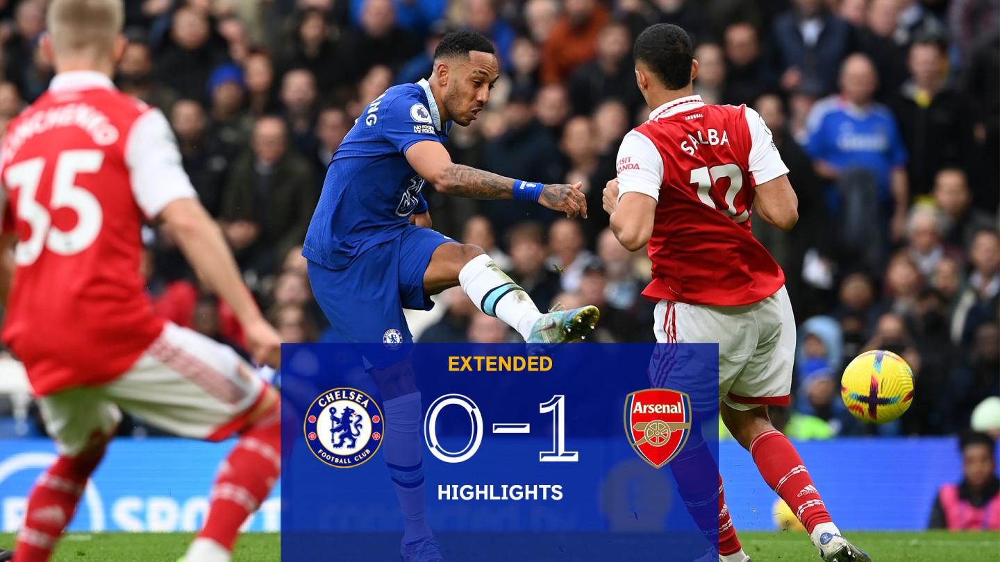 Chelsea 0-1 Arsenal | Extended Highlights | Premier League | Video | Official | Chelsea Football Club
