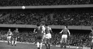 Action in the Arsenal penalty area.  Chelsea v Arsenal, Stamford Bridge - 27th  March 1978