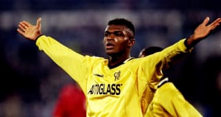 7 Dec 1999:  Marcel Desailly during the UEFA Champions League Group D match against Lazio at the Stadio Olimpico in Rome. The game ended goalless. \ 