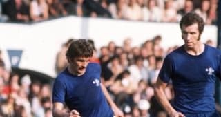 Cook on the ball watched by Peter Osgood  
