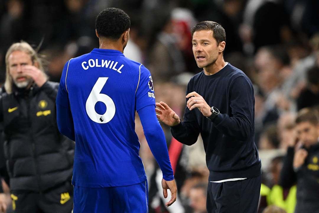 Image credit (Chelsea FC) Xabi Alonso gives instructions from the touchline against Fulham