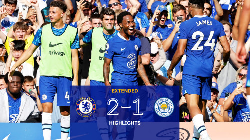 Chelsea v hotsell leicester what channel