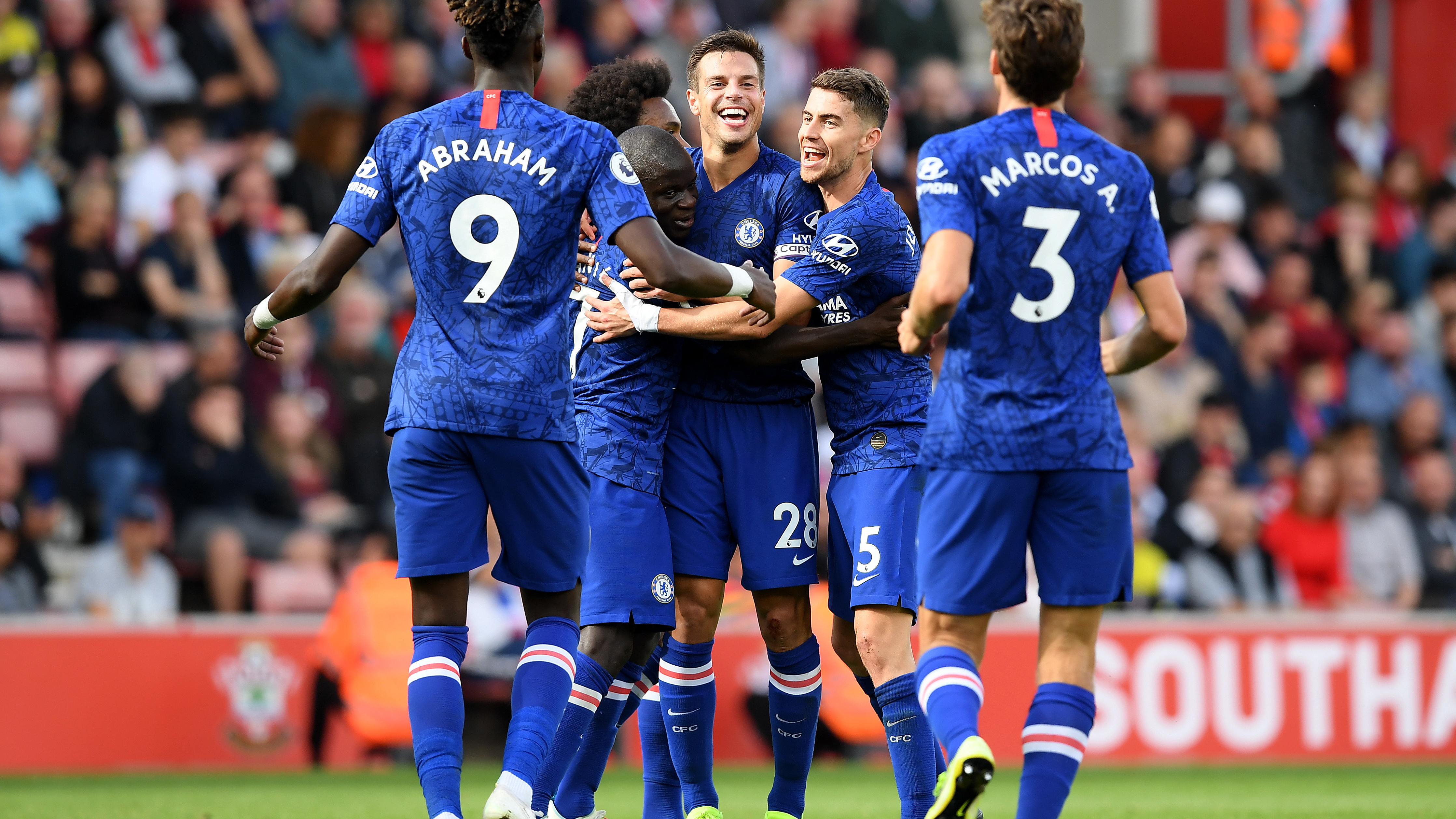 FIRST HALF Southampton v Chelsea A Premier League Highlights