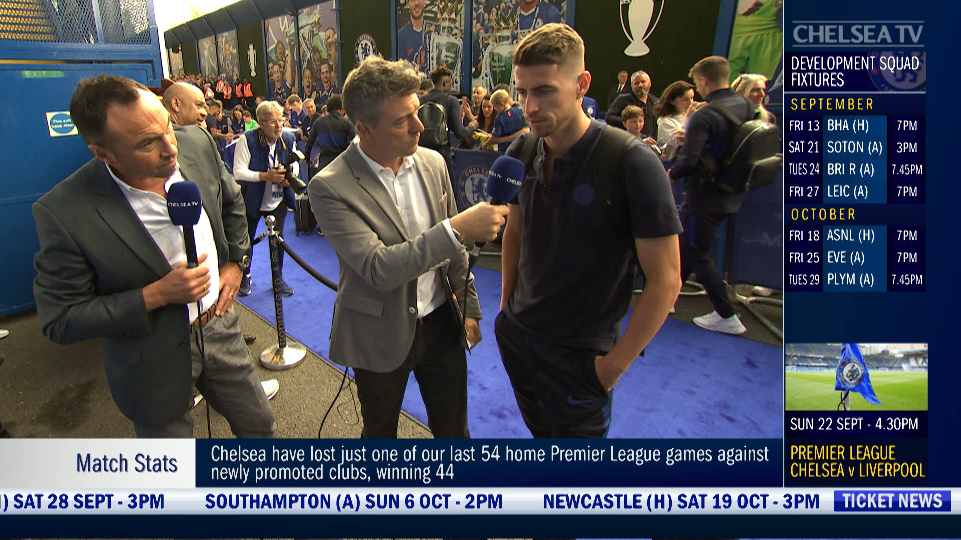 🎥Live pre-match interview - Jorginho: 