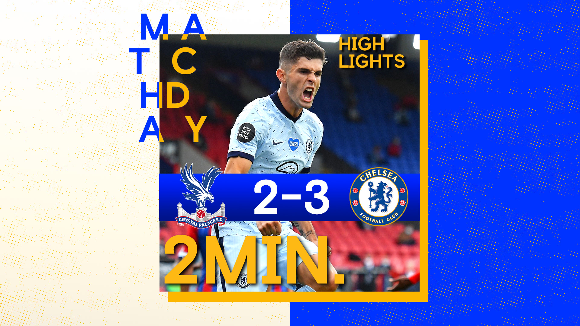 Highlights: Chelsea 2-1 Crystal Palace, Video, Official Site