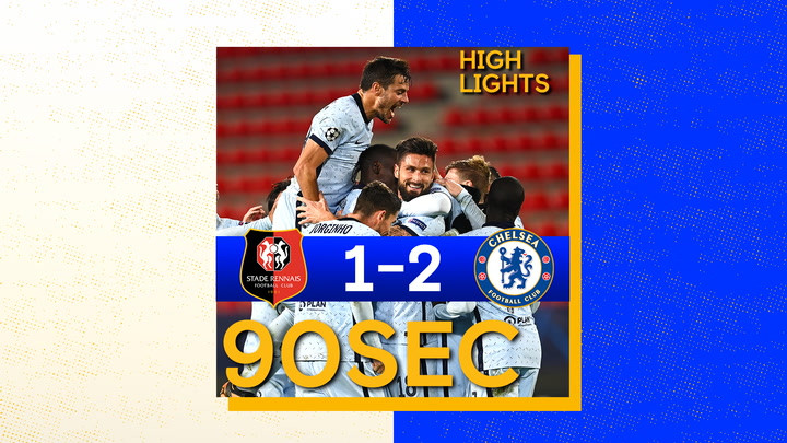 Rennes 1 2 Chelsea UEFA Champions League Highlights Video Official Site Chelsea Football Club