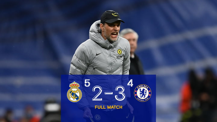 Real Madrid 2 x 3 Chelsea, Quartas de Final da UEFA Champions League 21/22