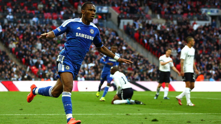 Didier Drogba vs Tottenham 15th April 2012 Goal of the Day