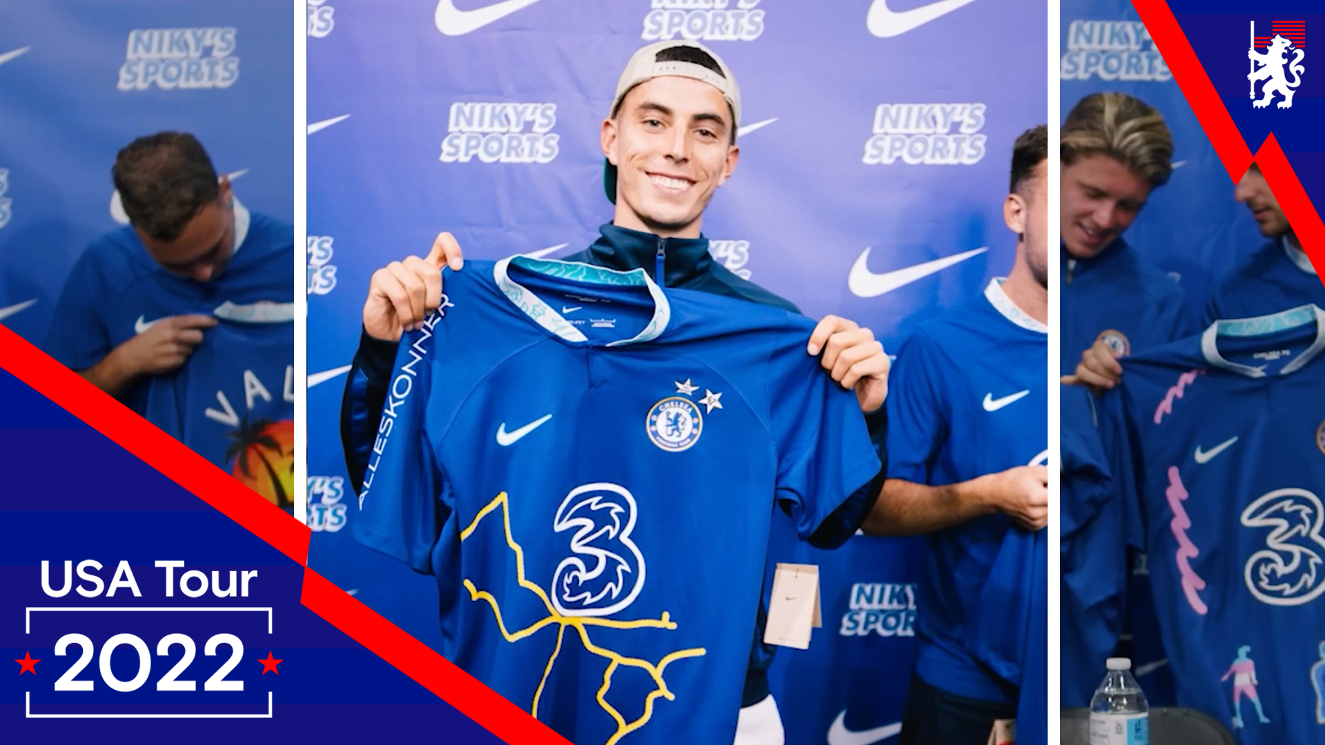 Custom shirts for Havertz, Mount, James & Gallagher 😍, Niky's Sports x  Nike, Video, Official Site