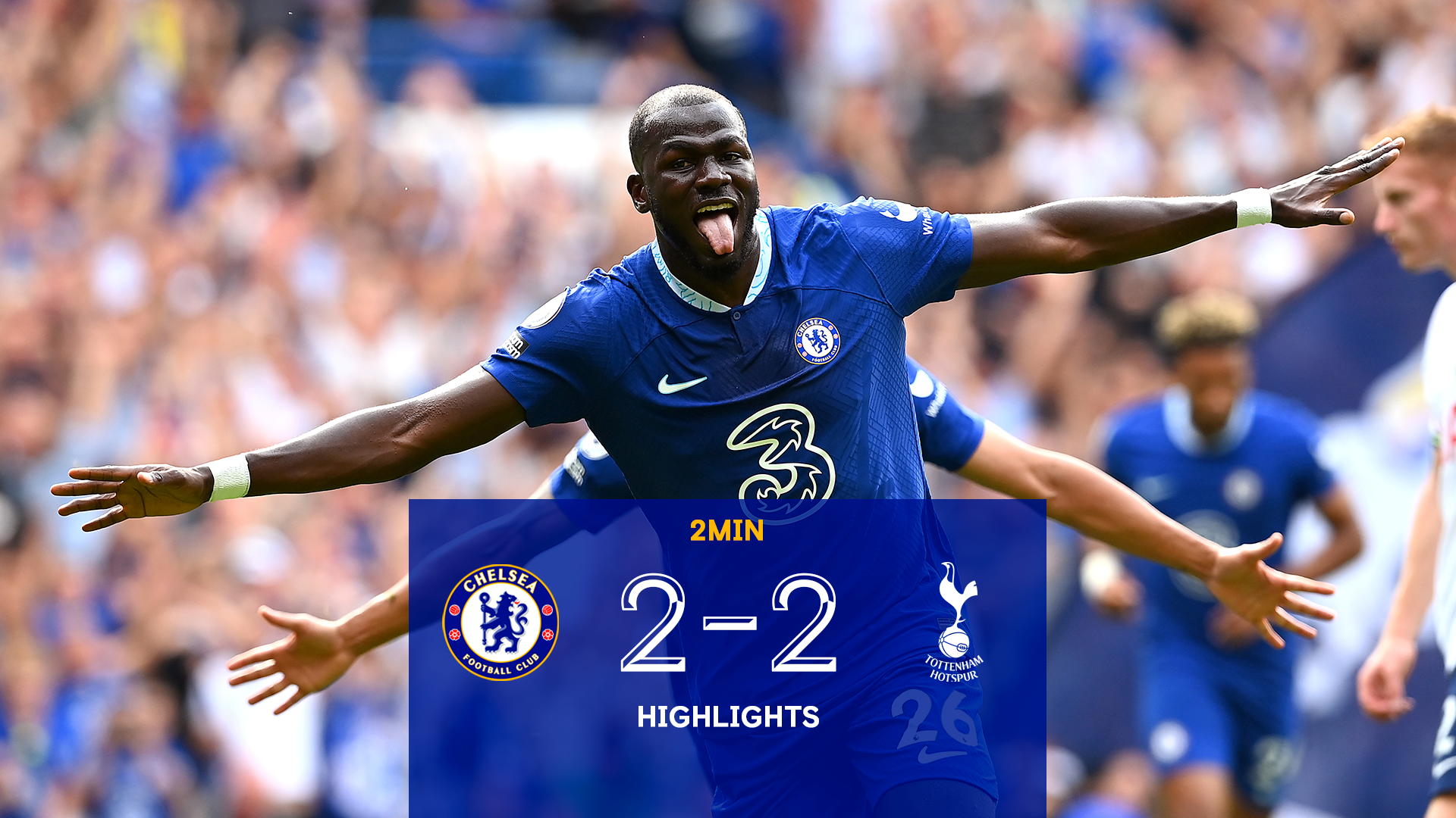 Chelsea FC 2-2 Tottenham Hotspur FC: Quem celebra no fim celebra