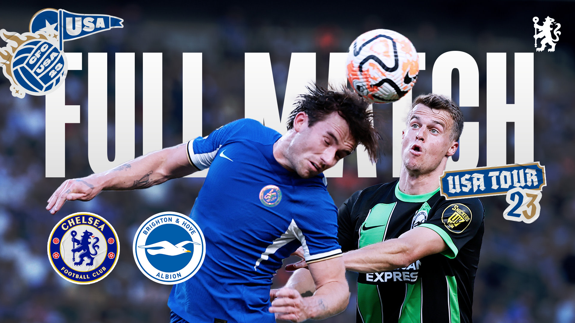Full Match Chelsea 4-3 Brighton Video Official Site Chelsea Football Club