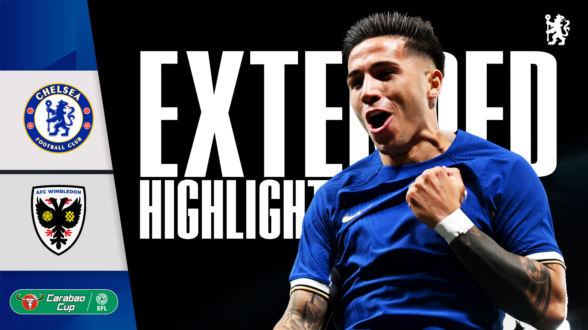 Extended: Chelsea 2-1 AFC Wimbledon, Video, Official Site