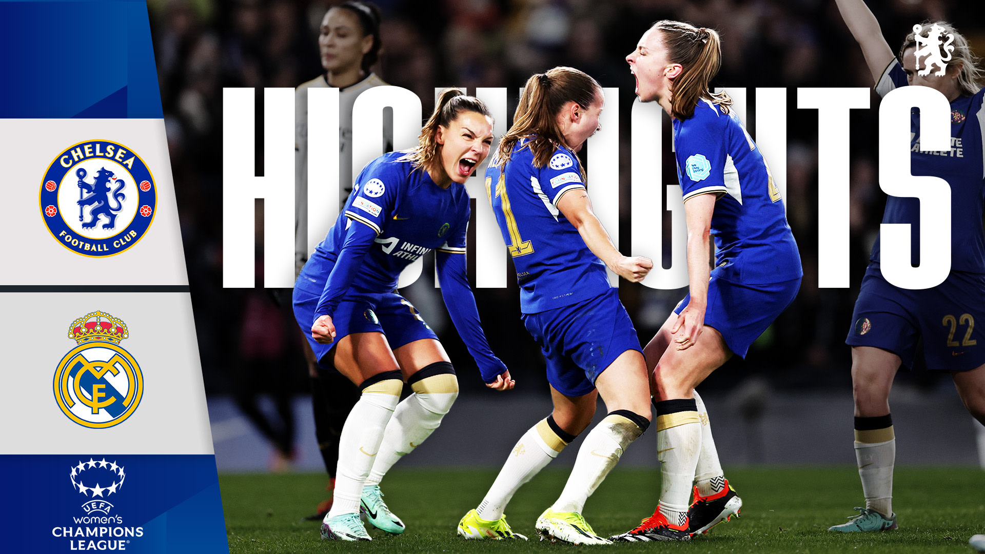 UWCL Highlights Chelsea 21 Real Madrid Video Official Site