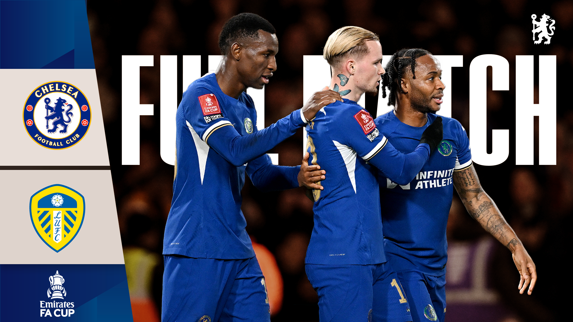 Full Match Chelsea 3 2 Leeds United Video Official Site Chelsea Football Club