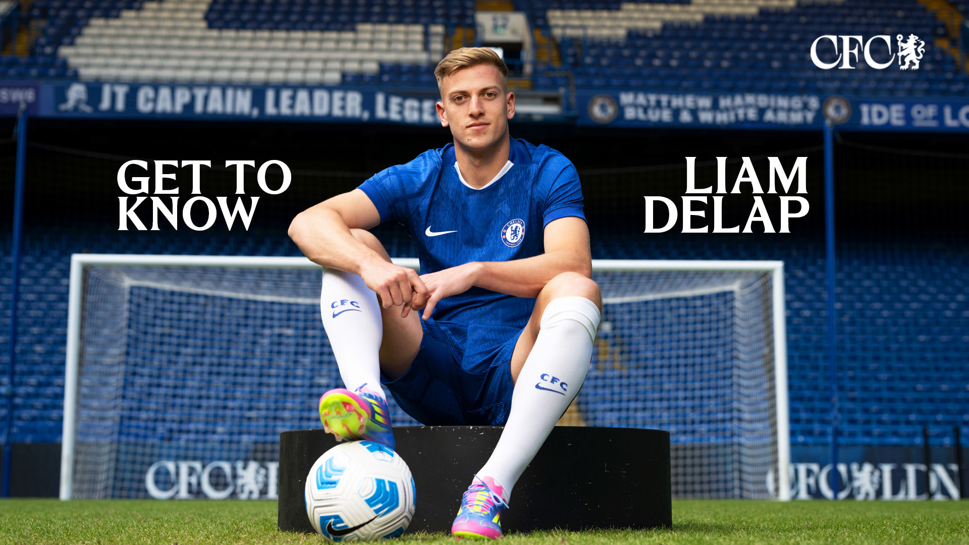 Get to know Liam Delap ️ Video Official Site Chelsea Football Club