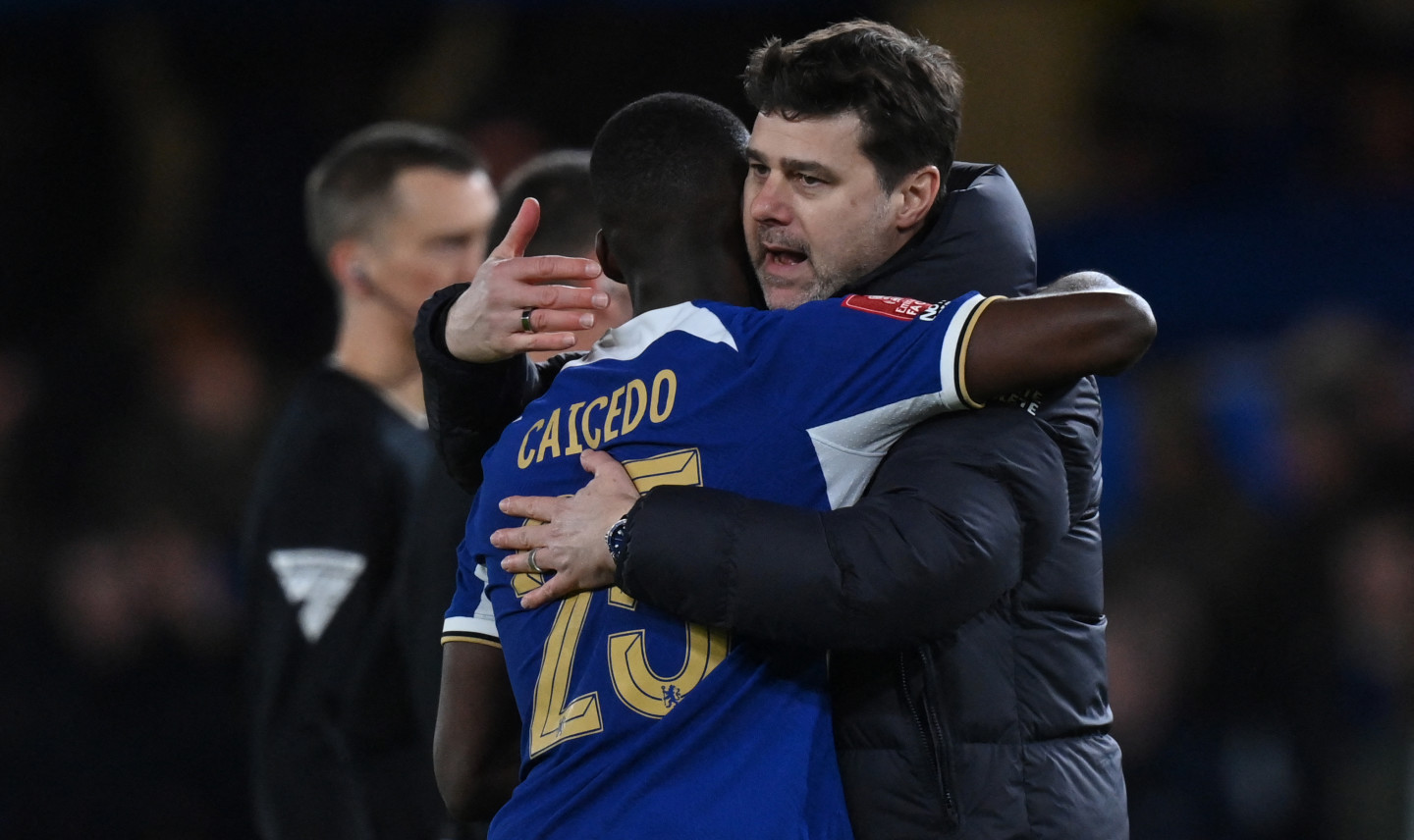 Chelsea boss Mauricio Pochettino proud of the team's character after win vs Leeds. 
