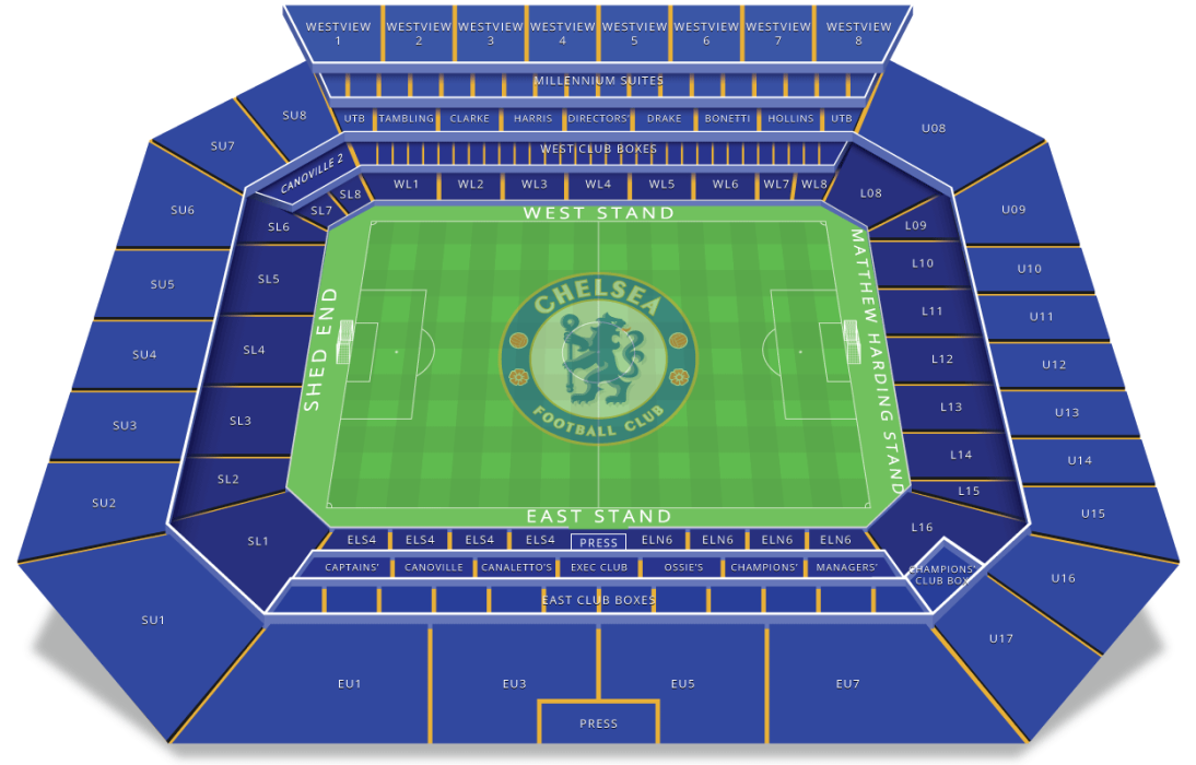 Seating Plan Official Site Chelsea Football Club Seating Plan Official Site Chelsea Football Club