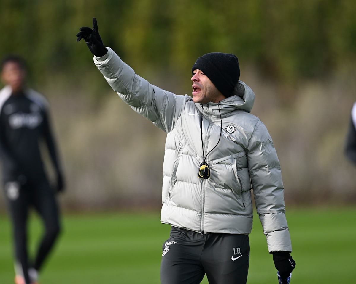 첼시 훈련 장면