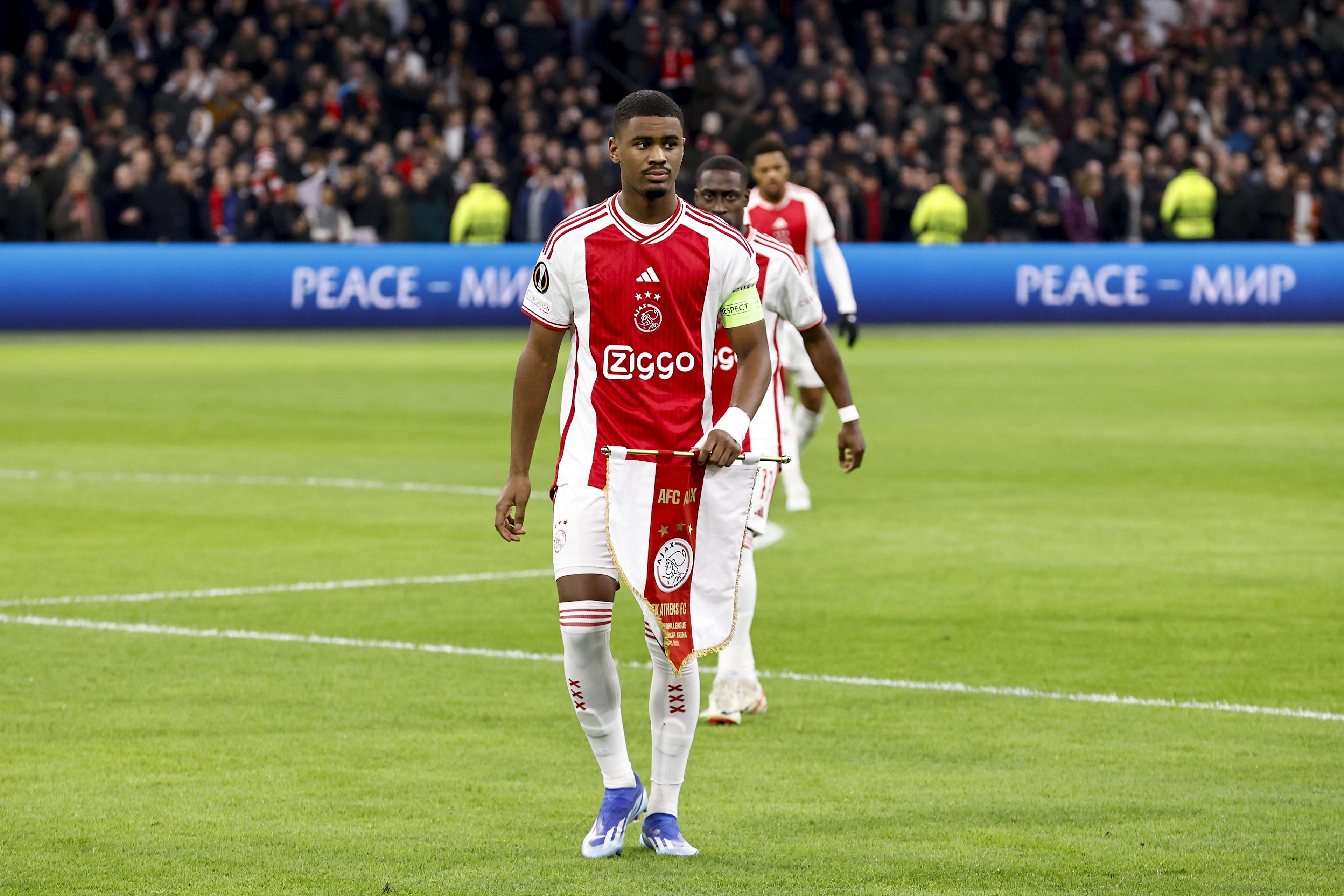 Jorrel Hato captains Ajax in European competition at 17 years old