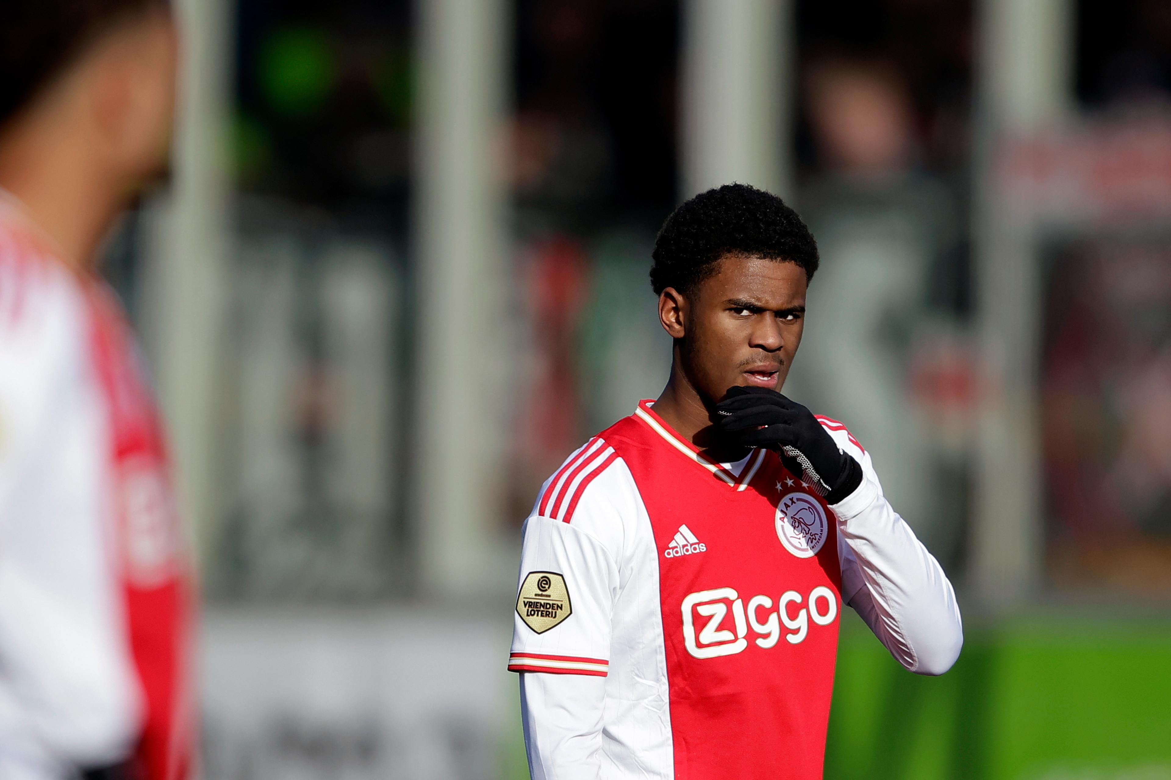 Jorrel Hato plays in the Eredivisie for Ajax as a teenager