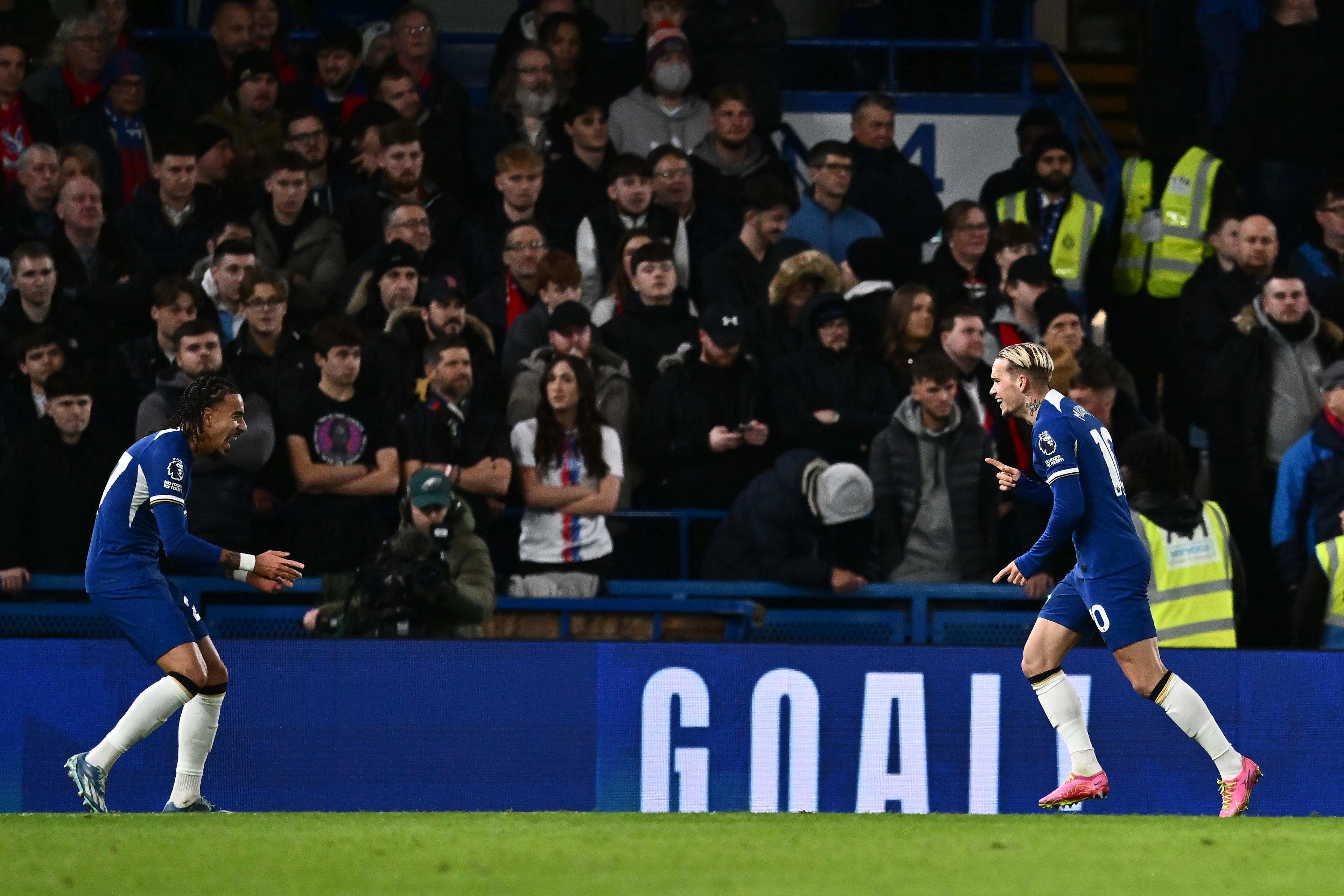 Malo Gusto creates a Chelsea goal against Crystal Palace