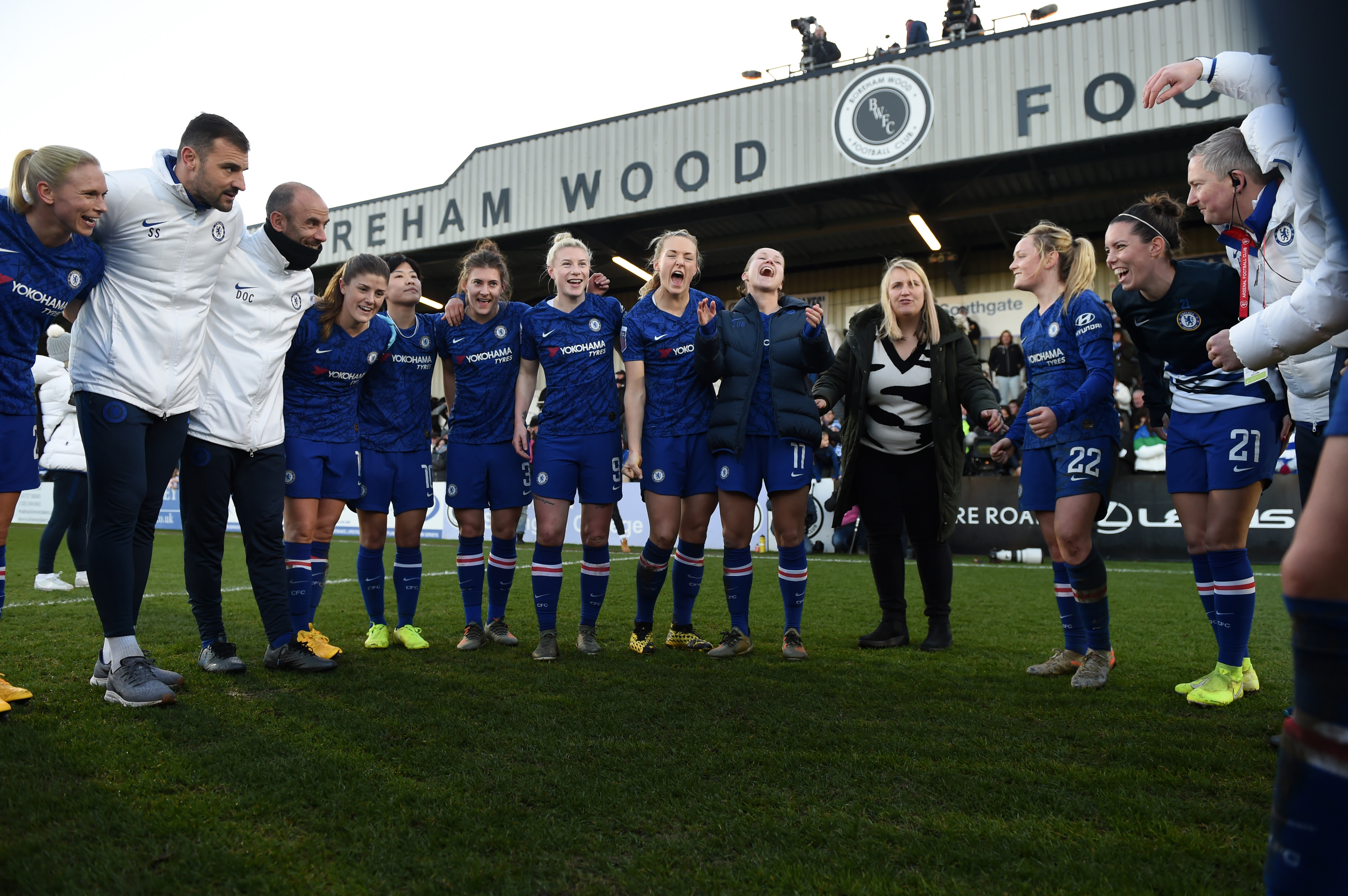 Emma Hayes 'devastated' by serious injury to Maren Mjelde as Chelsea Women  lift Continental Cup 