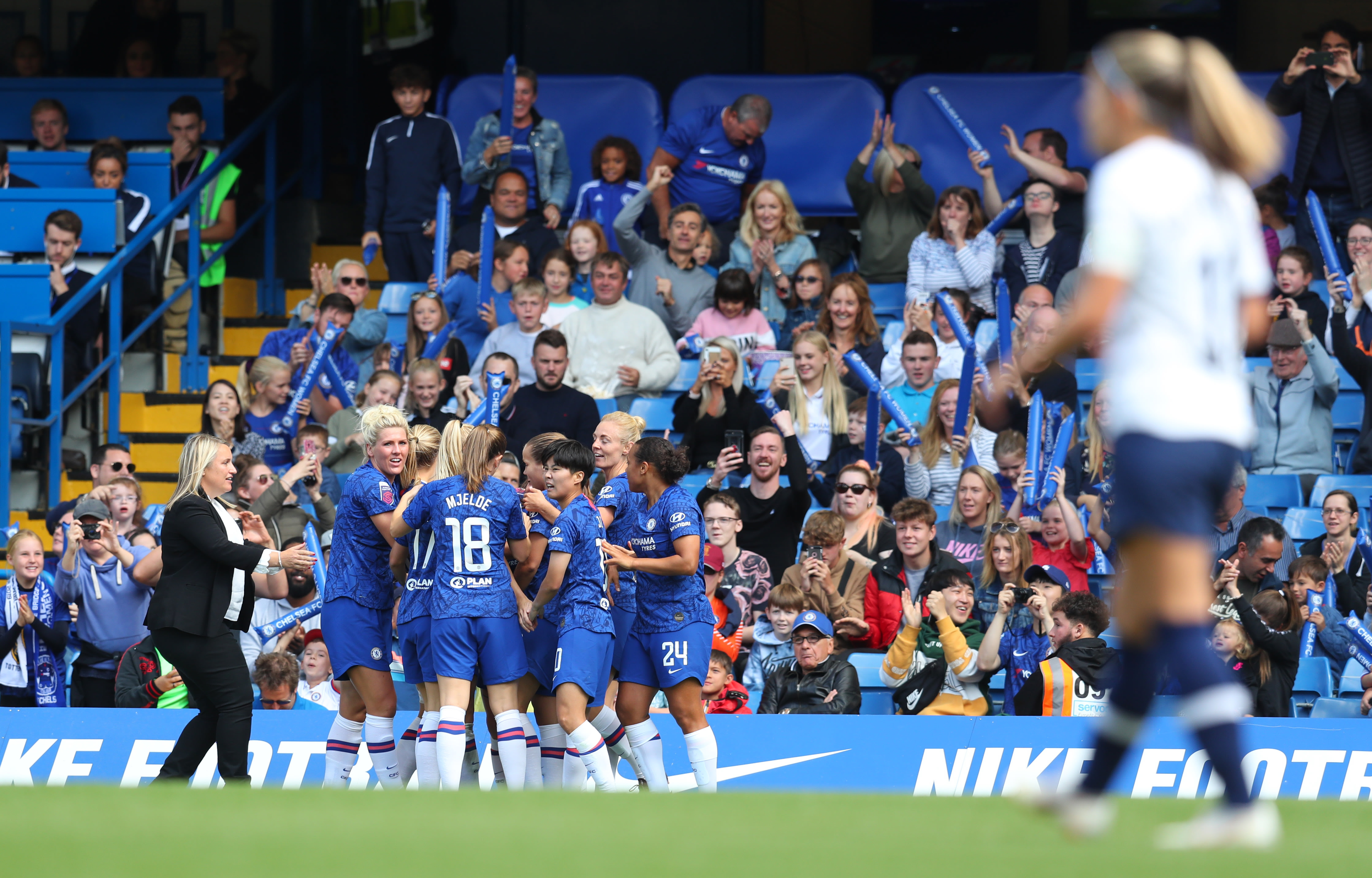 Tottenham off the mark after 3-1 win over WSL newcomers Bristol