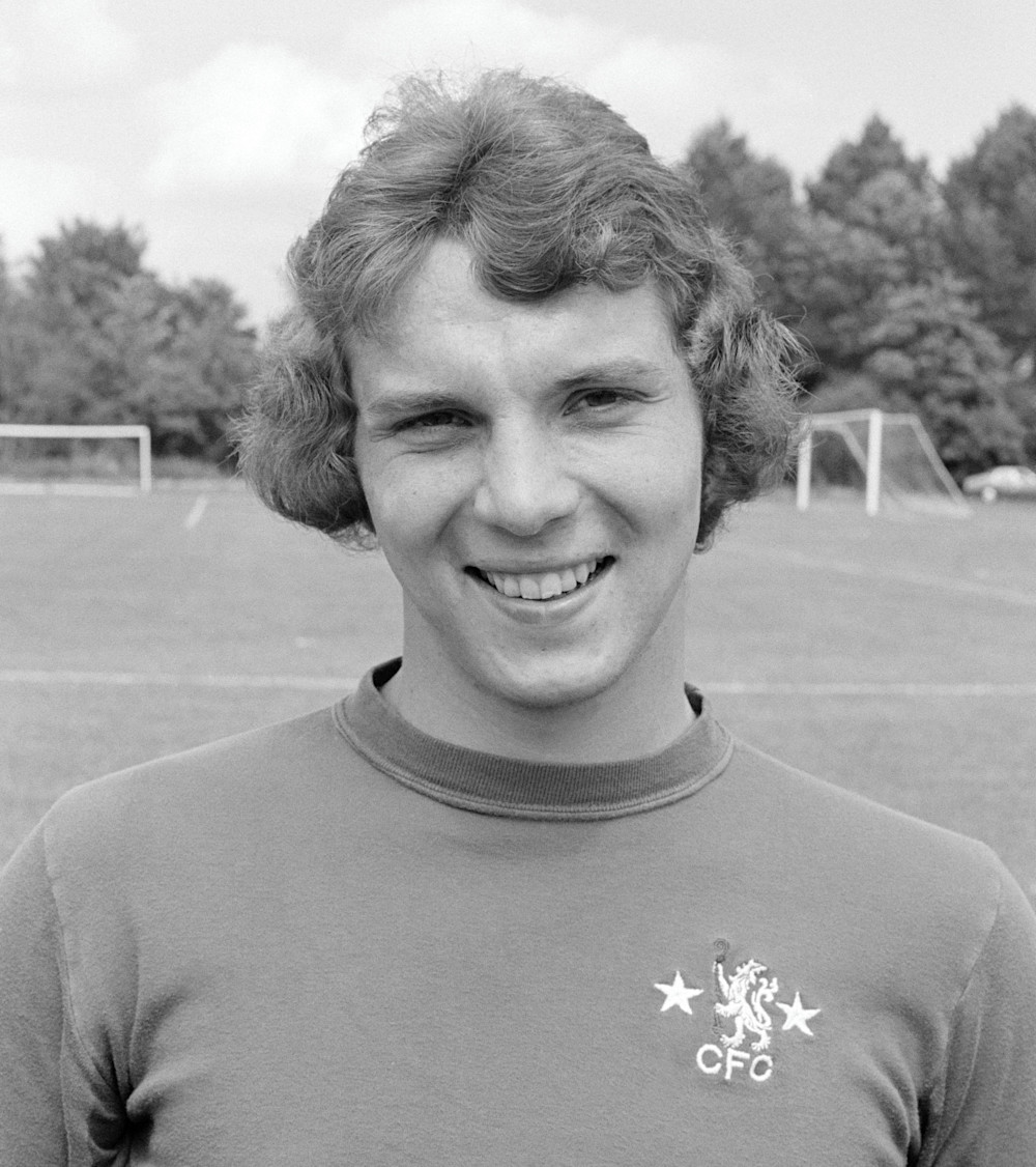 John Sparrow na zdjęciu przed sezonem 1974/75, zdjęcie Chelsea FC