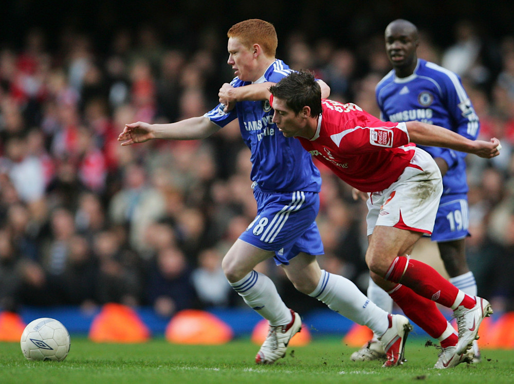 Michael Woods w trakcie swojego drugiego spotkania dla The Blues, zdjęcie Chelsea FC
