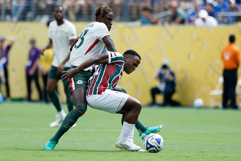 Chalobah w meczu przeciwko Fluminense, zdjęcie Chelsea FC