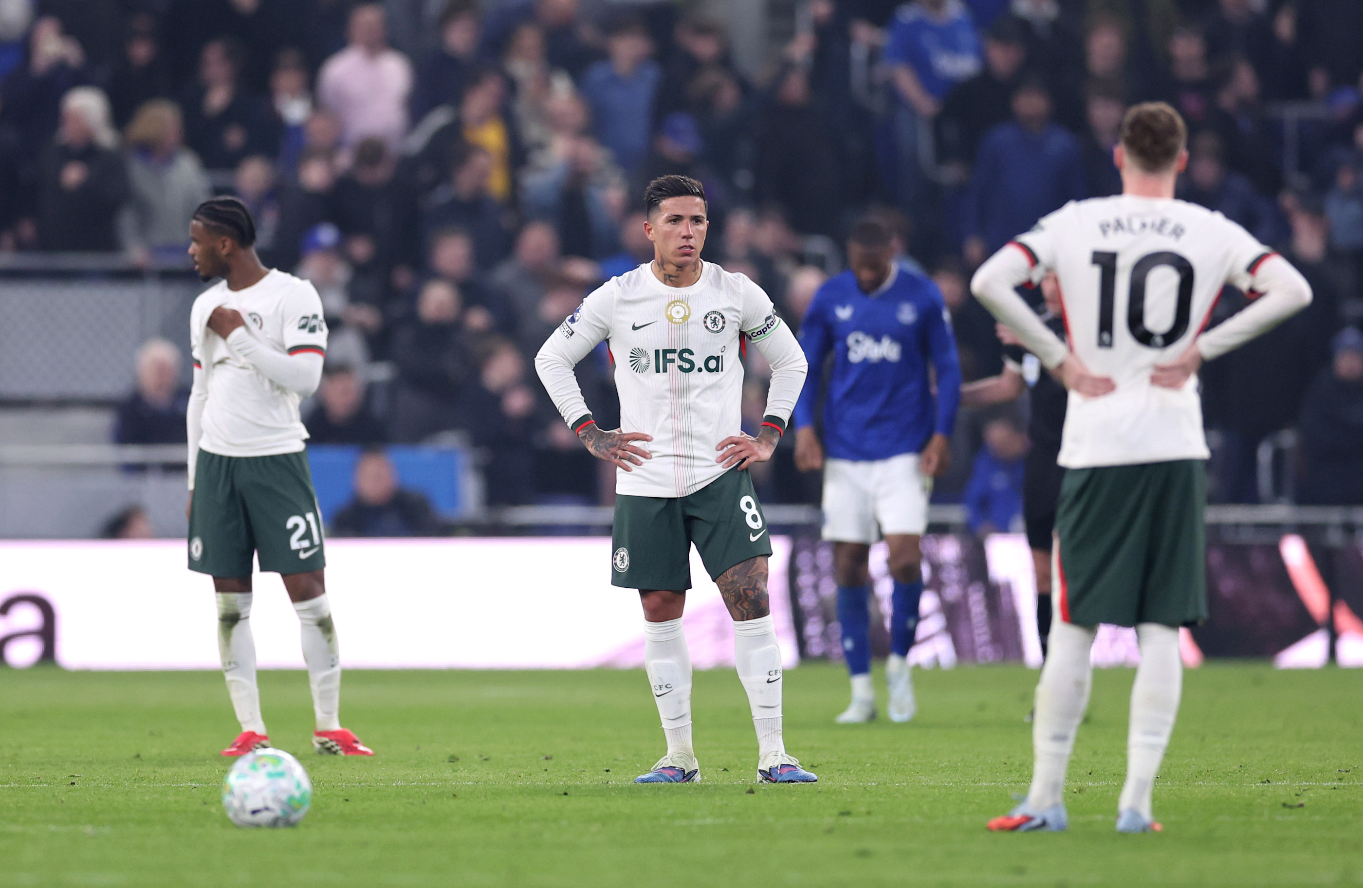 It proved a frustrating afternoon for the Blues on Merseyside