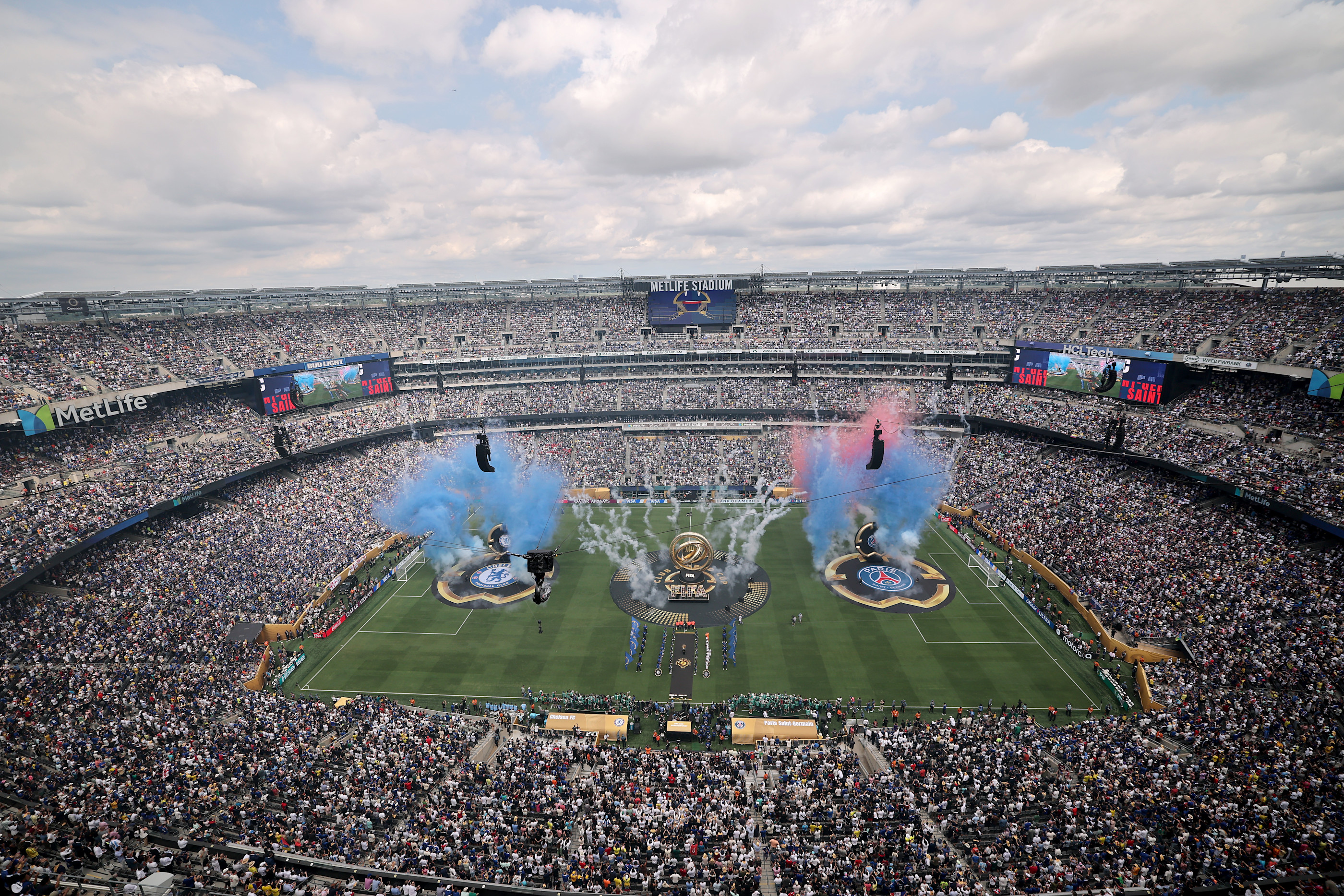 The MetLife Stadium hosts England's third group game as well as the final