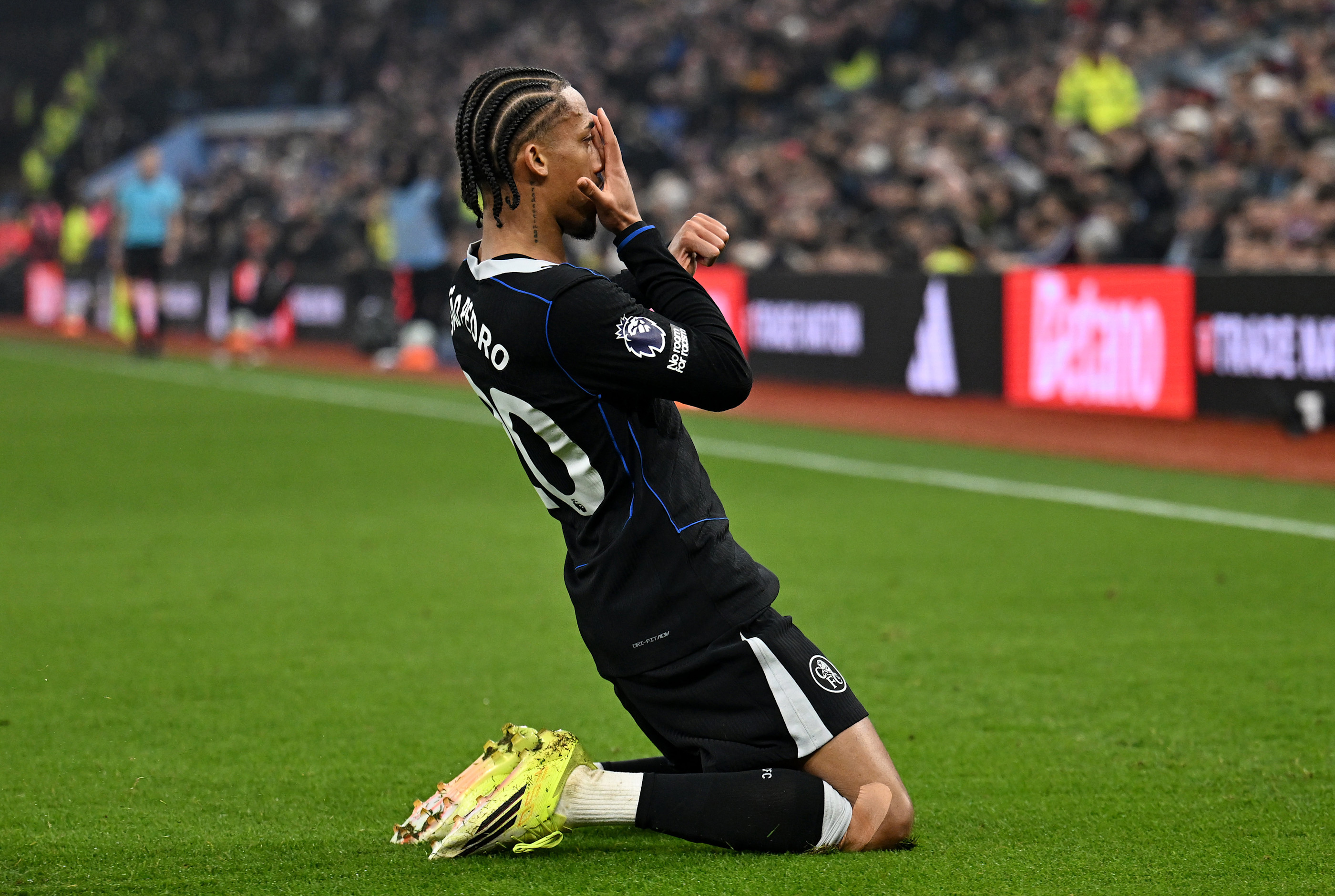 Match gallery: Joao Pedro hat-trick completes Blues fightback at Villa | News | Official Site | Chelsea Football Club