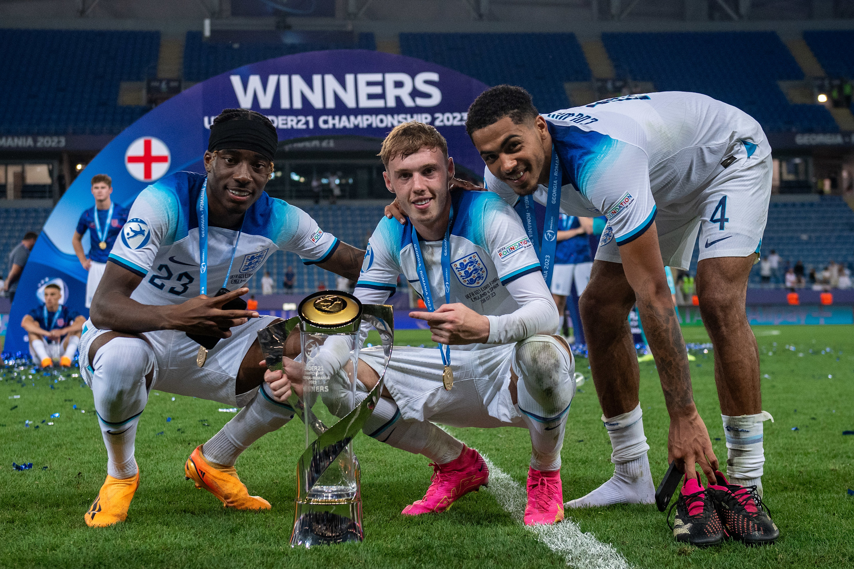 Palmer first words: Reuniting with Raheem and targeting trophies 