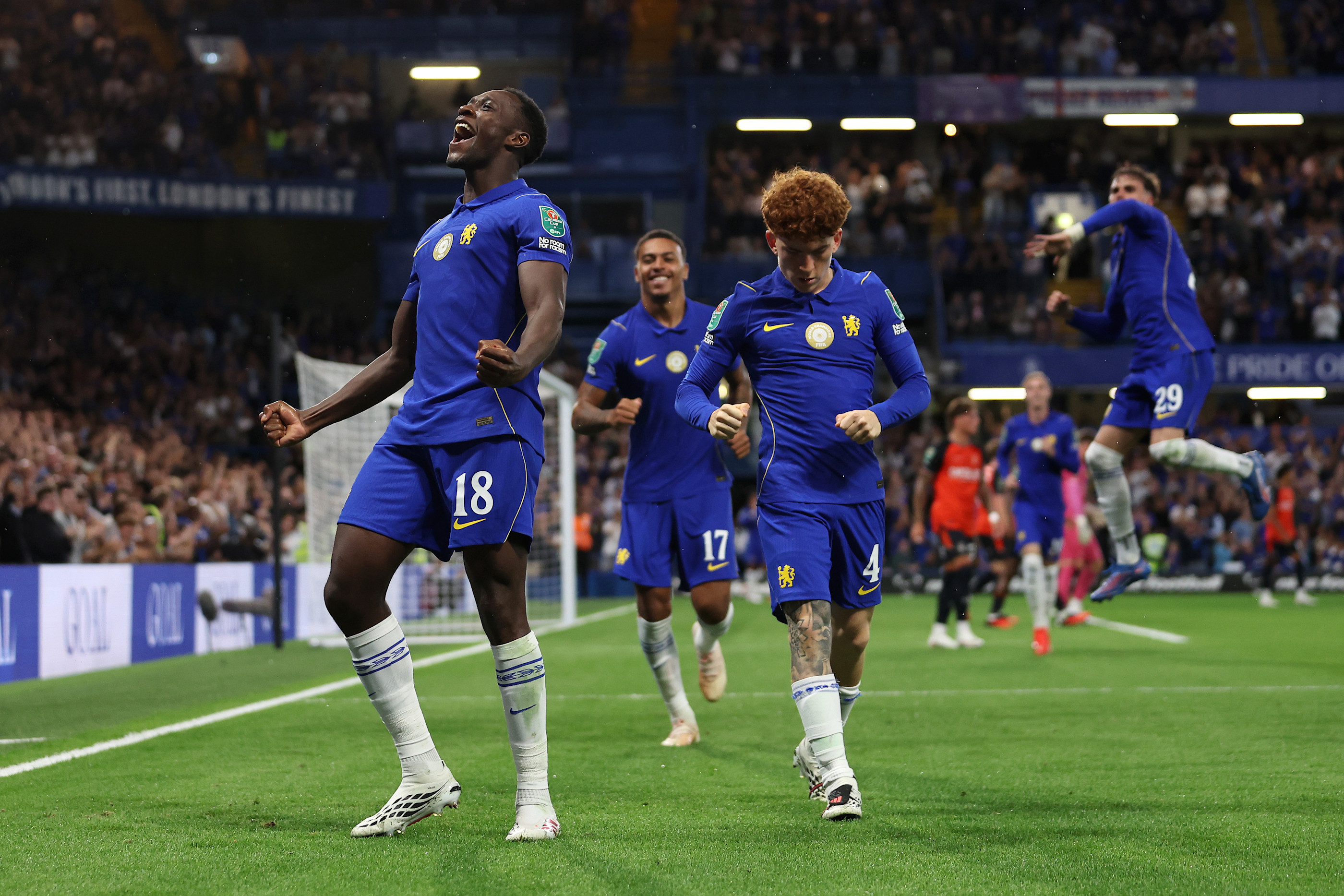 Welbeck made a scoring start for the Blues by netting on his debut against Luton