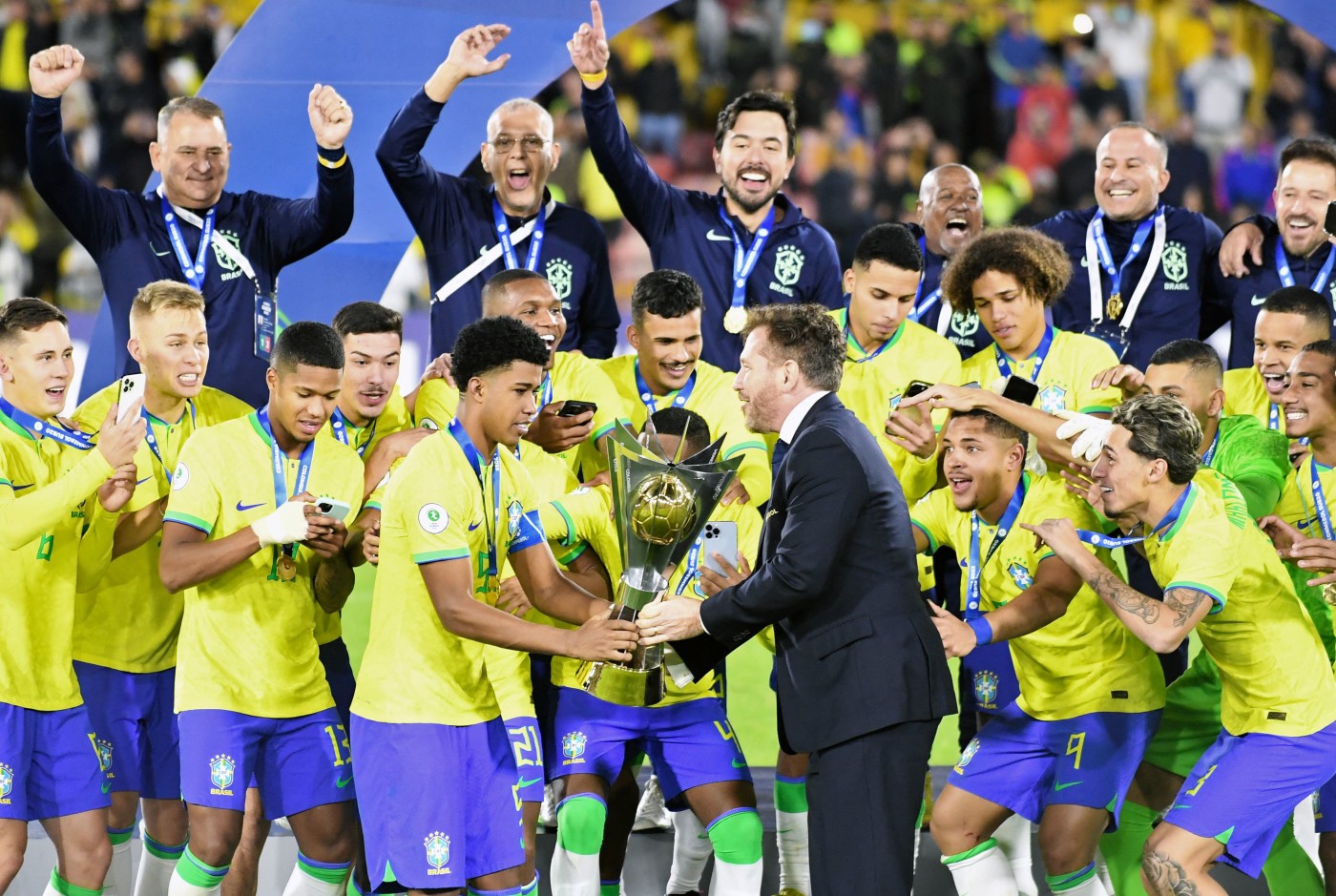 Andrey Santos scores again as Brazil win CONMEBOL U20 Championship - We  Ain't Got No History