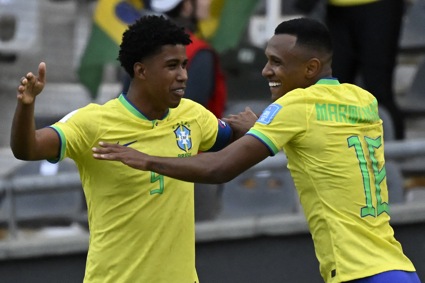 Men's Nike Neymar Santos Blue Brazil National Team 2018 Away