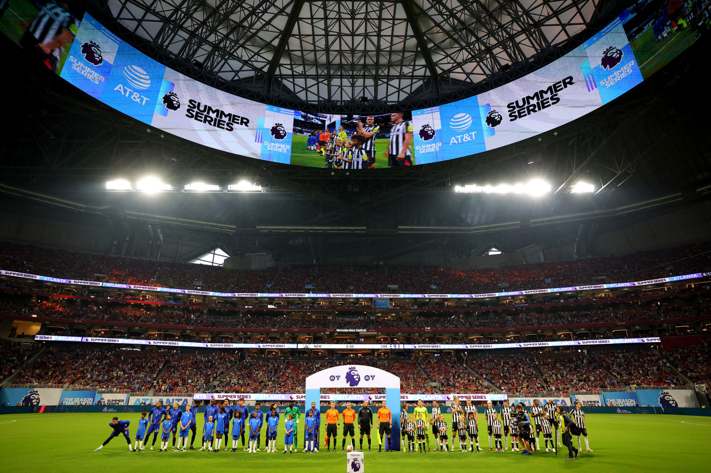 Mercedes Benz Stadium Atlanta Editorial Image - Image of atlanta