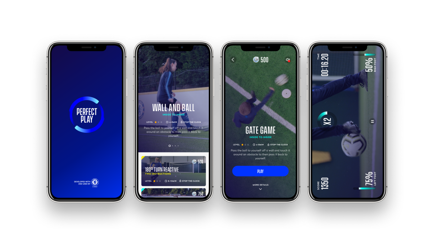 Developed with Chelsea Football Club, new app 'Perfect Play