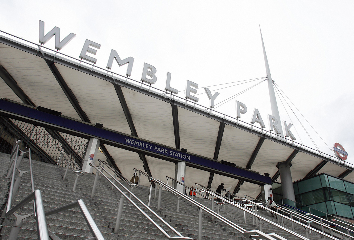 Wembley Park station empty