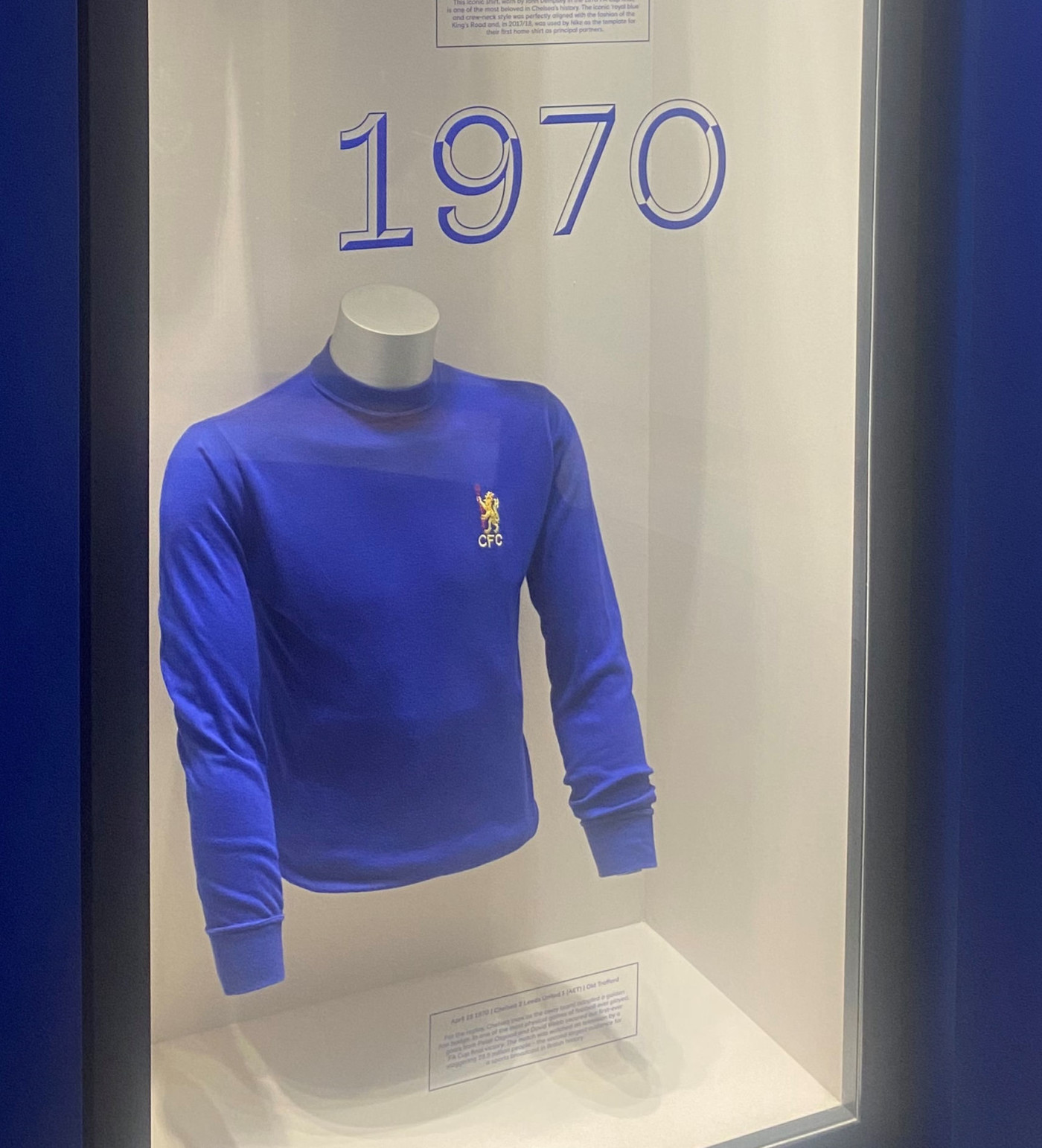 Nike Chelsea Retro Kit Football Jersey Chelsea 50th Anniversary Fa