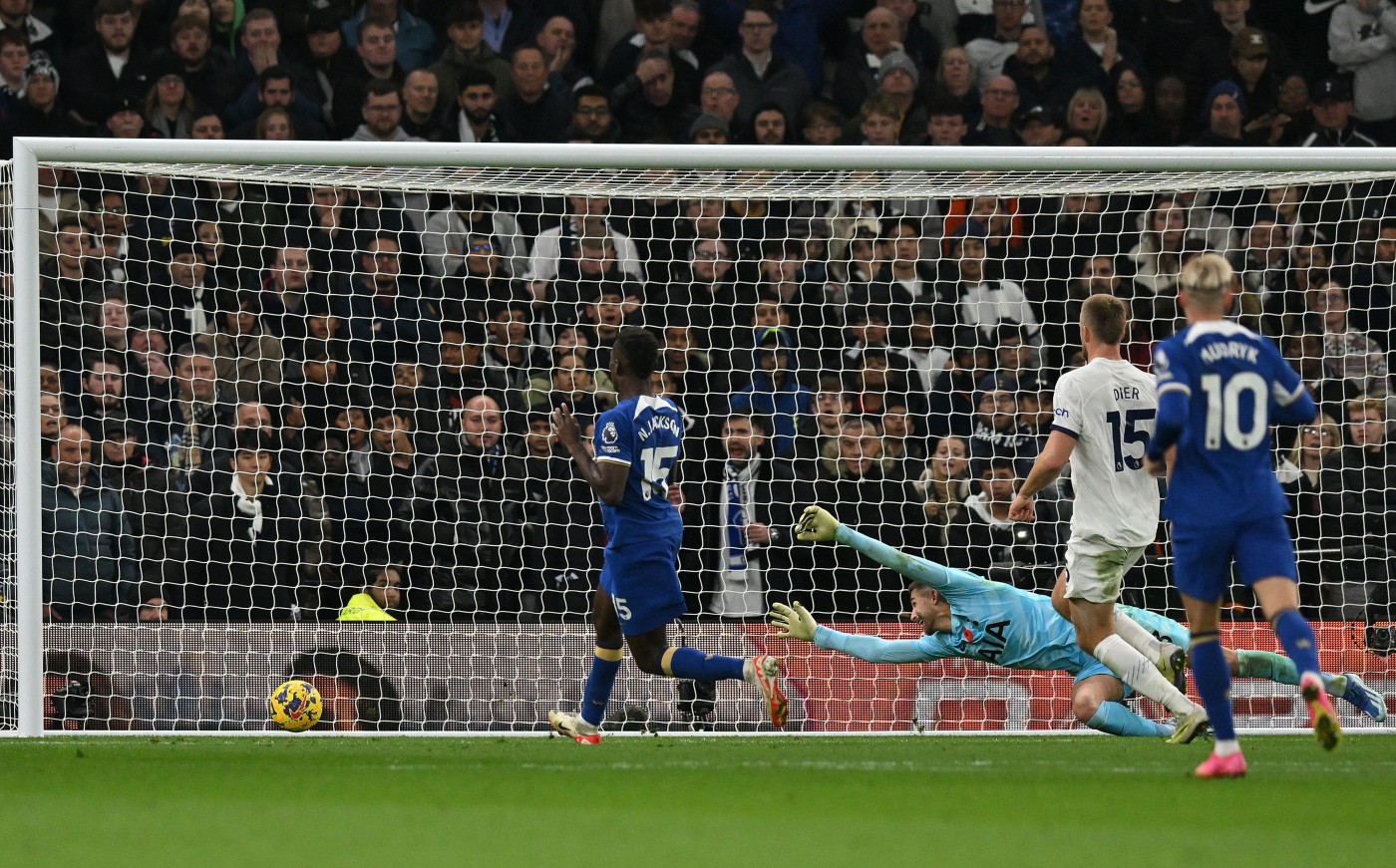 Dejan Kulusevski of Tottenham Hotspur scores the team's second goal News  Photo - Getty Images