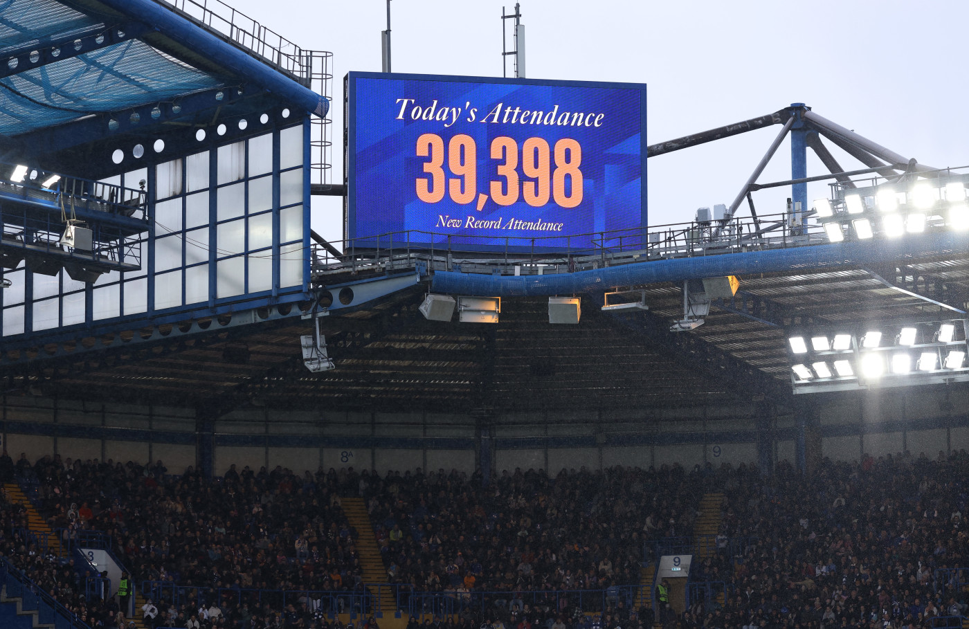 For the first time, Stamford Bridge was sold-out for a women's fixture when we played Barcelona