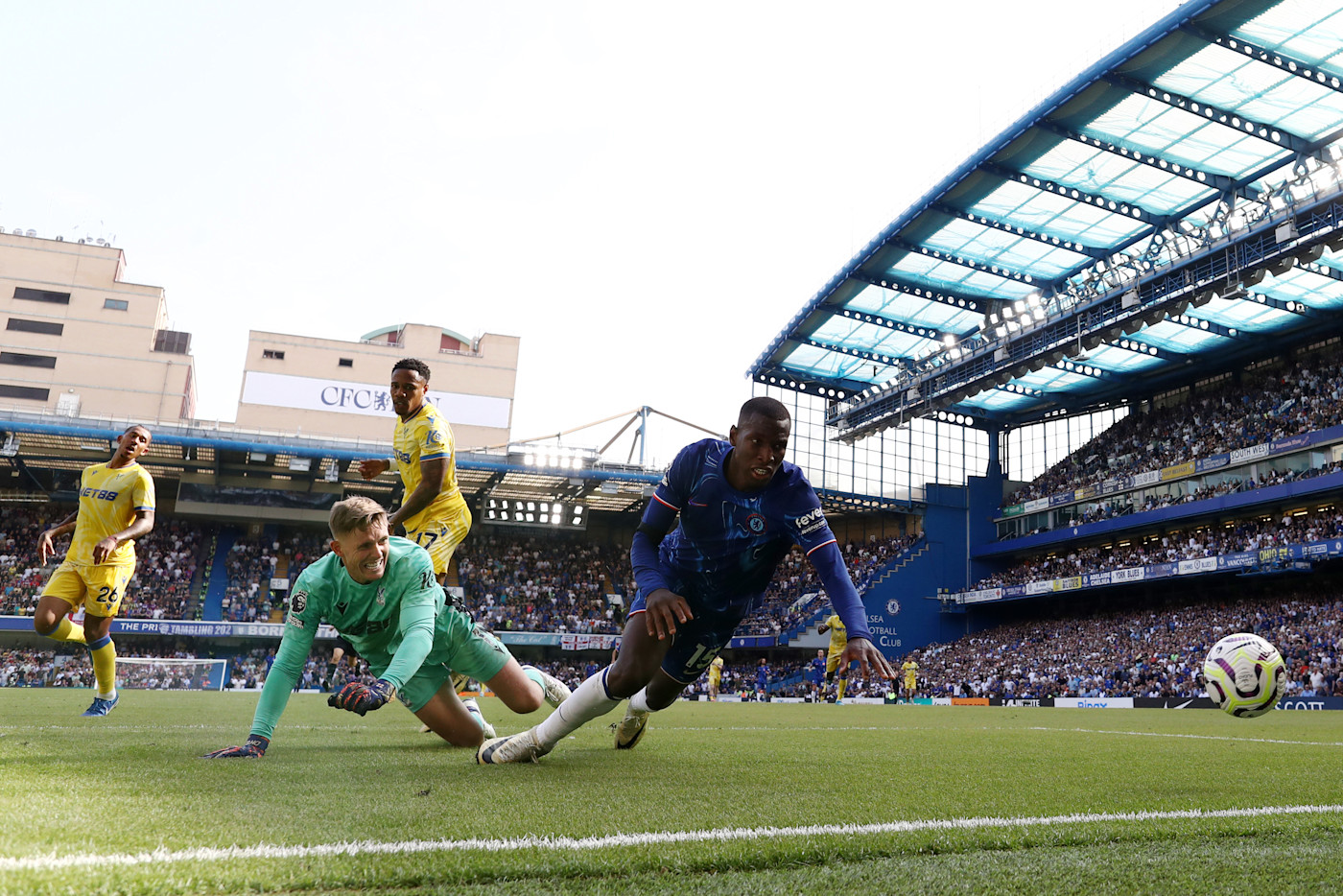 Just after Jackson's late chance was saved as the ball rebounded behind for a goal-kick